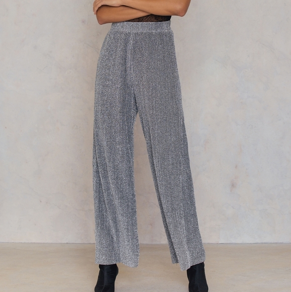 nakd, wide leg shimmery pants - Picture 3 of 3